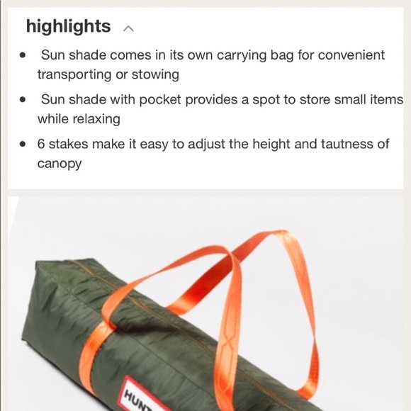 Hunter Sun Shade Red & Green/Orange. - Picture 6 of 7